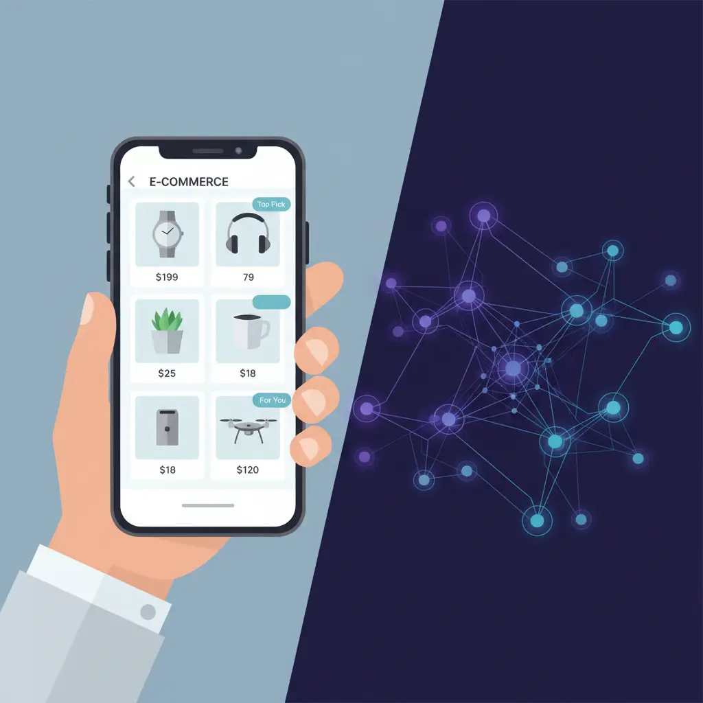 AI product recommendation system using machine learning algorithms