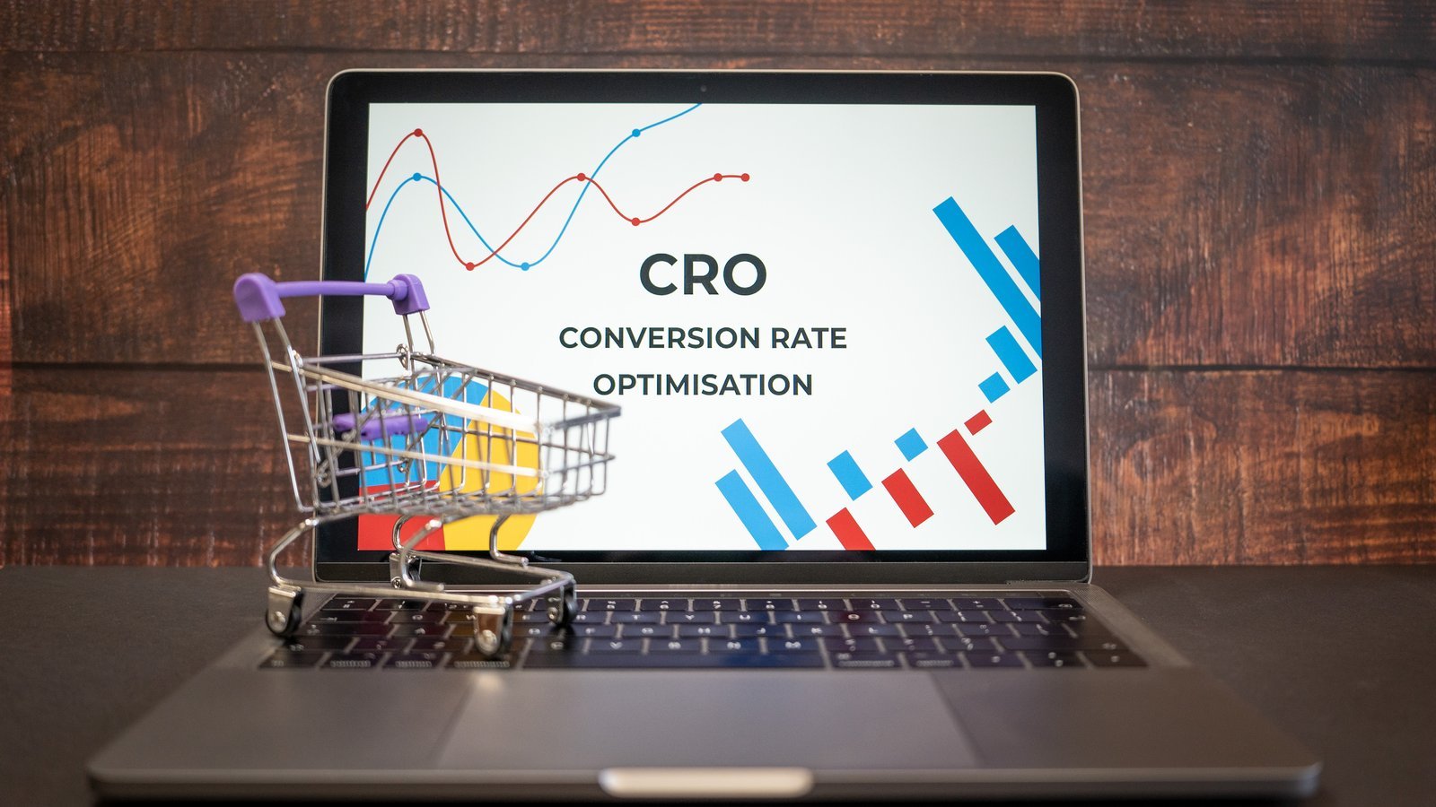 Ecommerce conversion rate optimisation and dynamic pricing concept